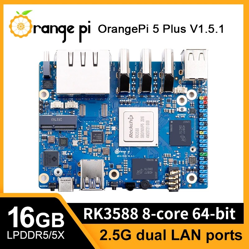TopElec Orange Pi5 Plus 16GB K – Rk3588 Mini Pc Board recenzja i cena