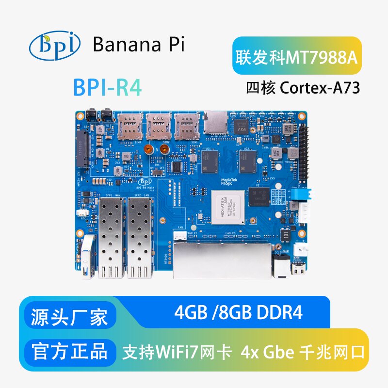 Banana Pi BPI-R4 Wysokowydajna – Bananapi Bpi R4 Wifi 7 recenzja i cena